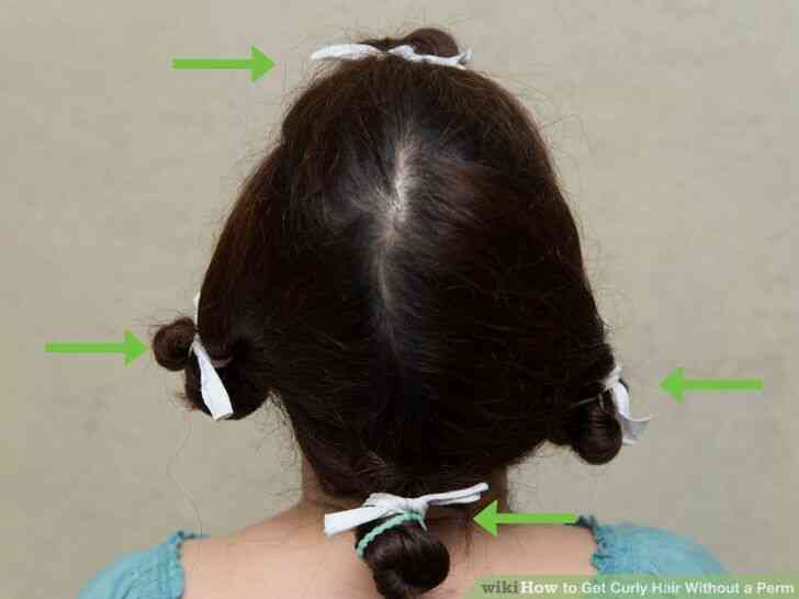 Image intitulée Obtenir des Cheveux Bouclés Sans Perm Étape 5